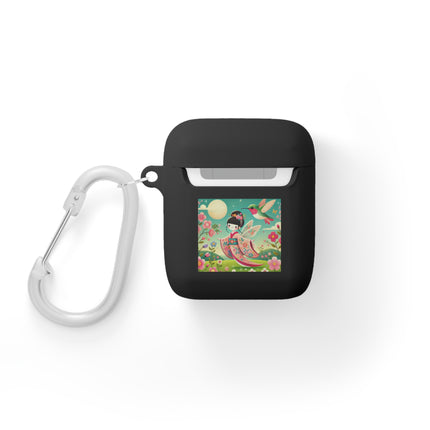 Geisha Fairy and the Hummingbird Blossom AirPods and AirPods Pro Case