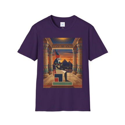 Horus Egyptian Sky God T-Shirt – Falcon Power & Eternal Kingship