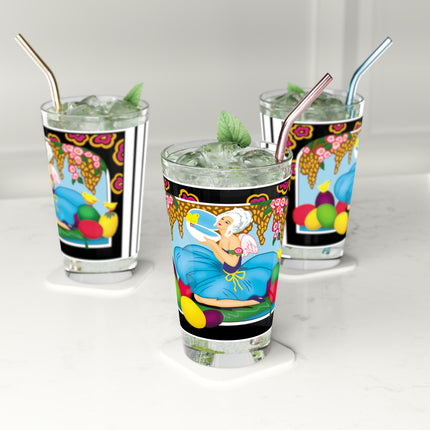 Blooms and Chicks Glass, 16oz