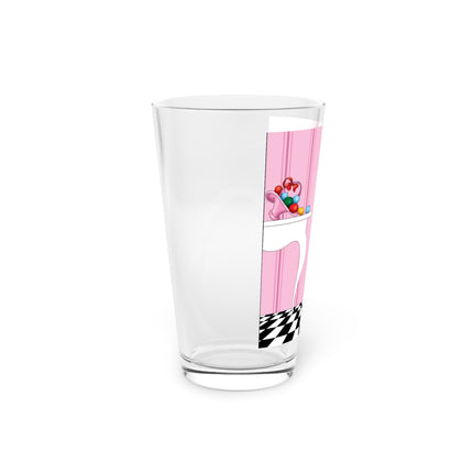 Easter Joy in Deco Hues Pint Glass, 16oz