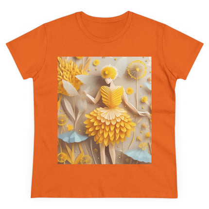 Dandelion Fairy Women's Midweight Cotton Tee
