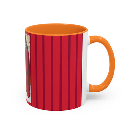 The Hallowe'en Cauldron In the Firelight's Gleam Colorful Mugs (11oz, 15oz)