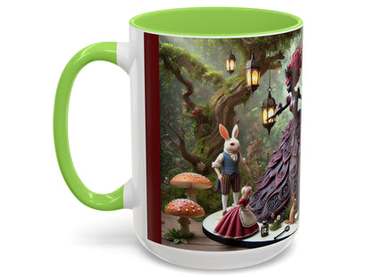 Malice in Wonderland – Gothic Halloween Colorful Mugs (11oz, 15oz)