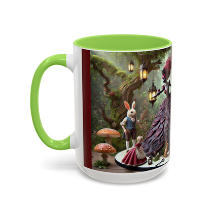 Malice in Wonderland – Gothic Halloween Colorful Mugs (11oz, 15oz)