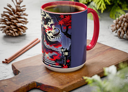 Halloween Sorceress Colorful Mugs (11oz, 15oz)