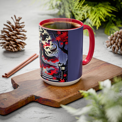 Halloween Sorceress Colorful Mugs (11oz, 15oz)