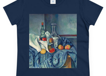The Peppermint Bottle by Paul Cézanne Women's Midweight Cotton Tee