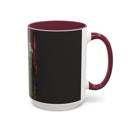 Arnolfini Portrait by Jan Van Eyck Colorful Mugs (11oz, 15oz)