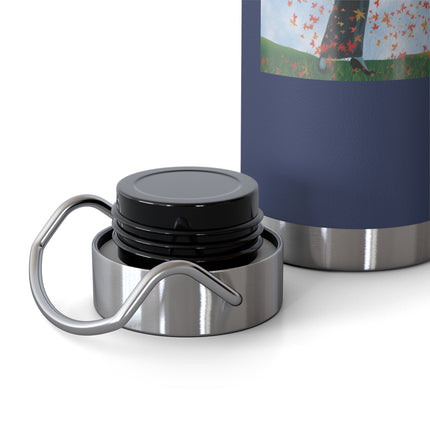 Elegance in Autumn Copper Vacuum Insulated Bottle, 22oz