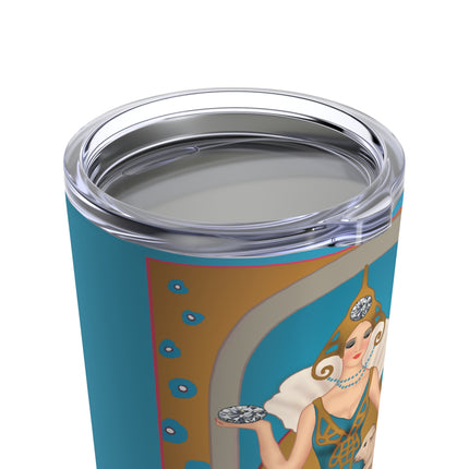 April & Diamond (from the Gem Series) by Sofia Chiostri Tumbler 20oz