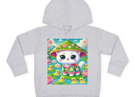 Lily Pond Stroll Toddler Pullover Fleece Hoodie