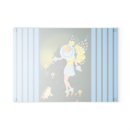 The Enchanted Encounter Glass Cutting Board
