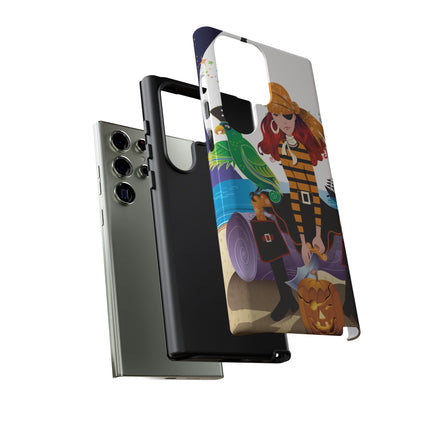 Moonlit Pirate Halloween Phone Cases