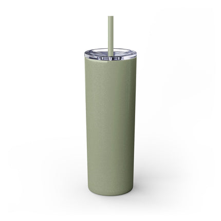 Costume de Yacht by George Barbier Skinny Tumbler with Straw, 20oz