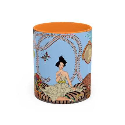 Minuit … ou l’appartement à la mode by George Barbier Colorful Mugs (11oz, 15oz)