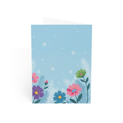 🎈❄️ The Lady Of The Winter Balloons Greeting Card – Art Deco Holiday Whimsy