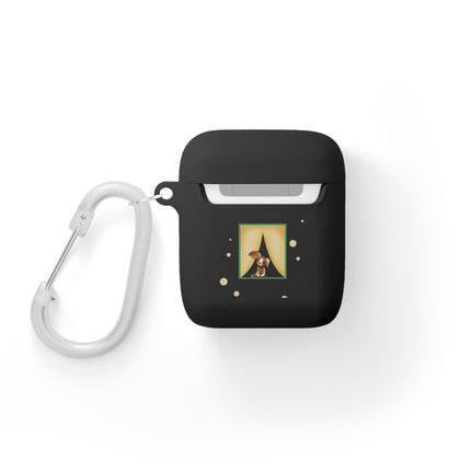 Playful Paws At The Window – Vintage Art AirPods Case