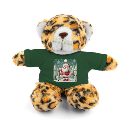 Santa's Joyful Night Stuffed Animals with Tee
