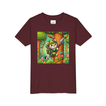 Stealthy Stripes Youth Short Sleeve Tee