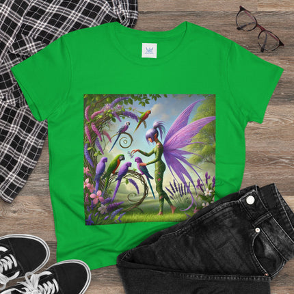Lavender-Winged Fairy Cotton Tee