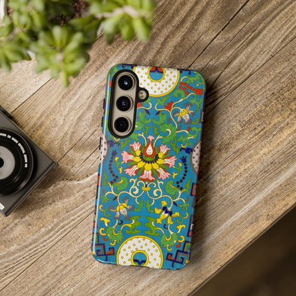 Chinese Floral Illustration by Owen Jones Phone Cases