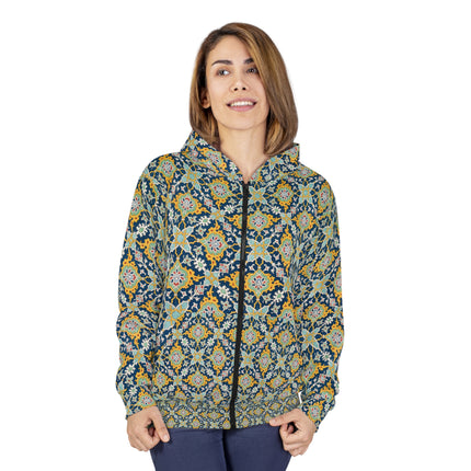 Arabesques by Émile Prisse d'Avennes Zip Hoodie (AOP)