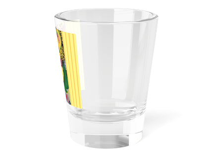 Enchanted Pansy Elegance Shot Glass, 1.5oz