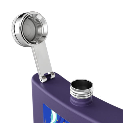Rococo Stage Siren Flask – Theatrical Grace & Elegant Drama