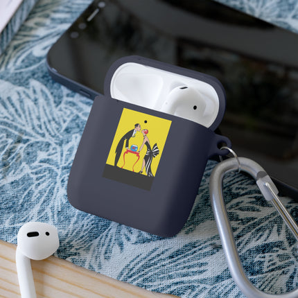 Golden Embrace – 1920s Art Deco AirPods Case