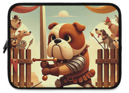 Bulldog Duel Laptop Sleeve