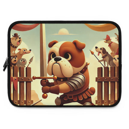 Bulldog Duel Laptop Sleeve