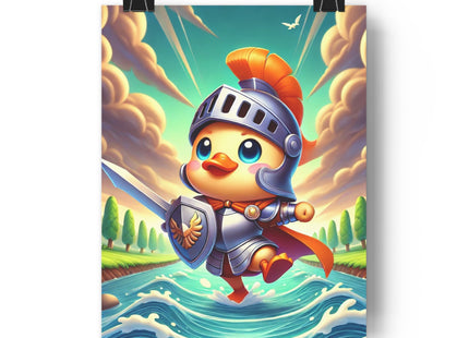 Valiant Duck Giclée Art Print
