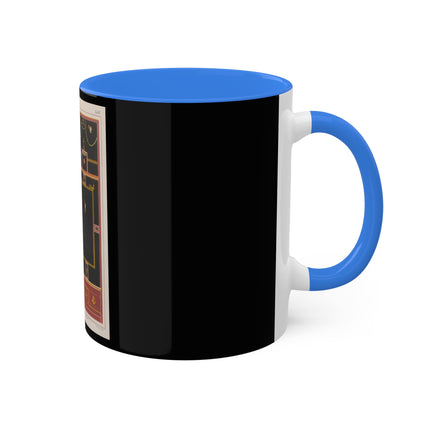 Pompeii Walls Pl.04 by Victor Steeger Colorful Mugs, 11oz