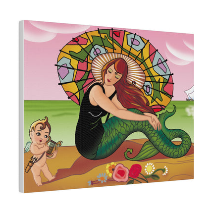 Art Deco Mermaid – Siren Serenade by Carlo Chiostri