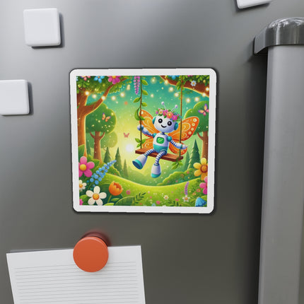 Robot Fairy Die-Cut Magnets (5 Sizes)