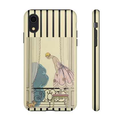 Falbalas et fanfreluches, La Souris by George Barbier Phone Cases