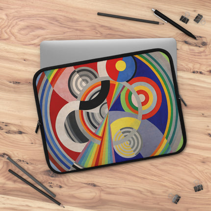 Rythme No. 1 by Robert Delaunay Laptop Sleeve