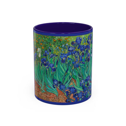 Irises by Vincent Van Gogh Colorful Mugs (11oz, 15oz)