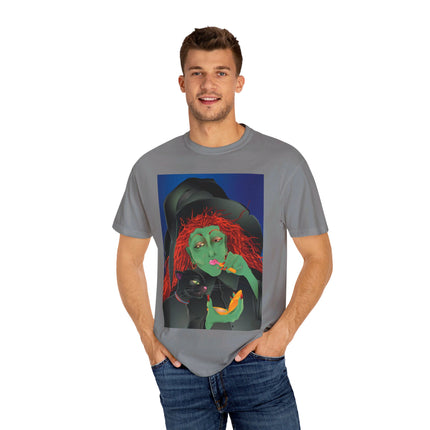 Mirror, Mirror A Witch's Touch Unisex Garment-Dyed T-shirt