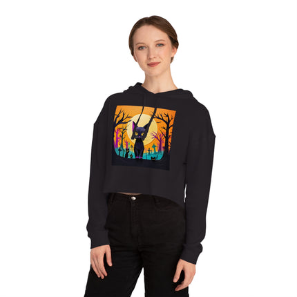 Phantom Parade Women’s Cropped Hooded Sweatshirt