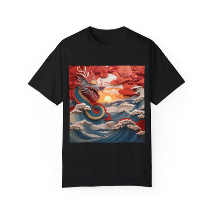 Emergence of the Dragon Unisex Garment-Dyed T-shirt