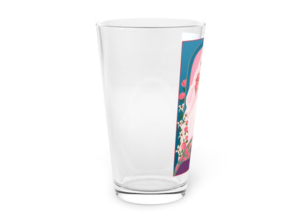 August & Peridot Zodiac Pint Glass