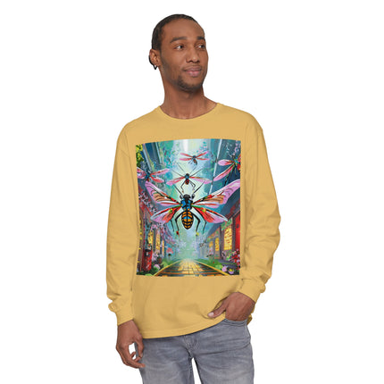 Neon Swarm Long Sleeve T-Shirt