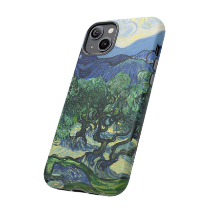 Olive Trees by Vincent Van Gogh Phone Cases