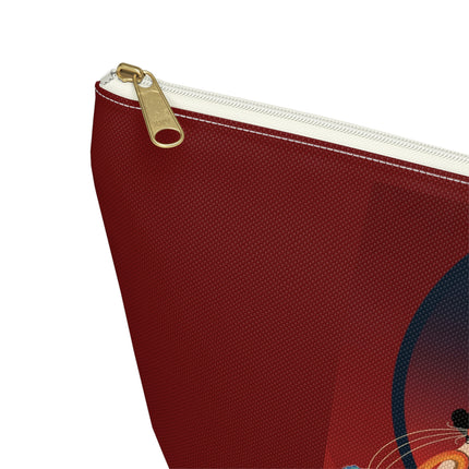 Golden Day Serenade Cosmetic Bag – Elegant Harmony & Sunlit Grace