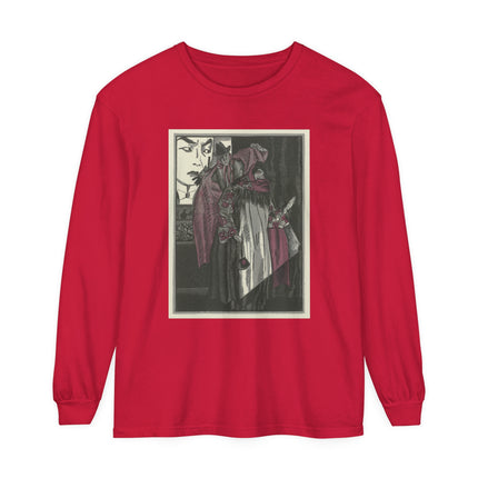 L’écran by Fernand Siméon Garment-dyed Long Sleeve T-Shirt