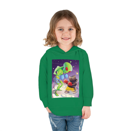 Cosmic Clash Toddler Pullover Fleece Hoodie