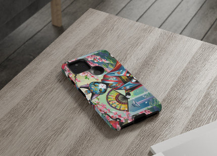 Cyberpunk Geisha Phone Cases