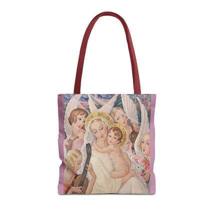 Madonna with Child by Gerda Wegener Tote Bag (AOP)