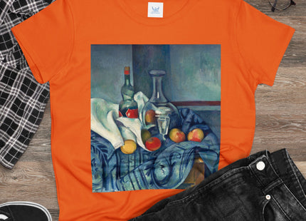 The Peppermint Bottle by Paul Cézanne Women's Midweight Cotton Tee
